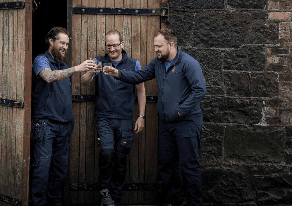 Bushmills Distillery cheers