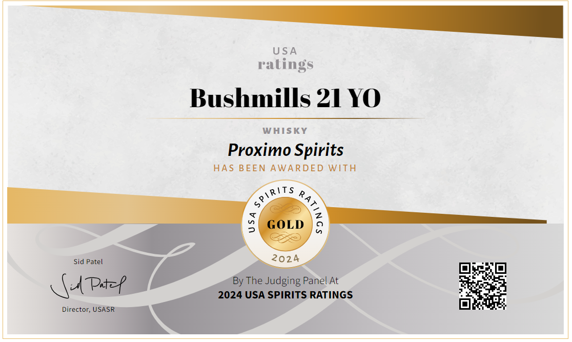 Award Image - USA Spirits Ratings