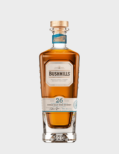 Bushmills 26 Year bottle.