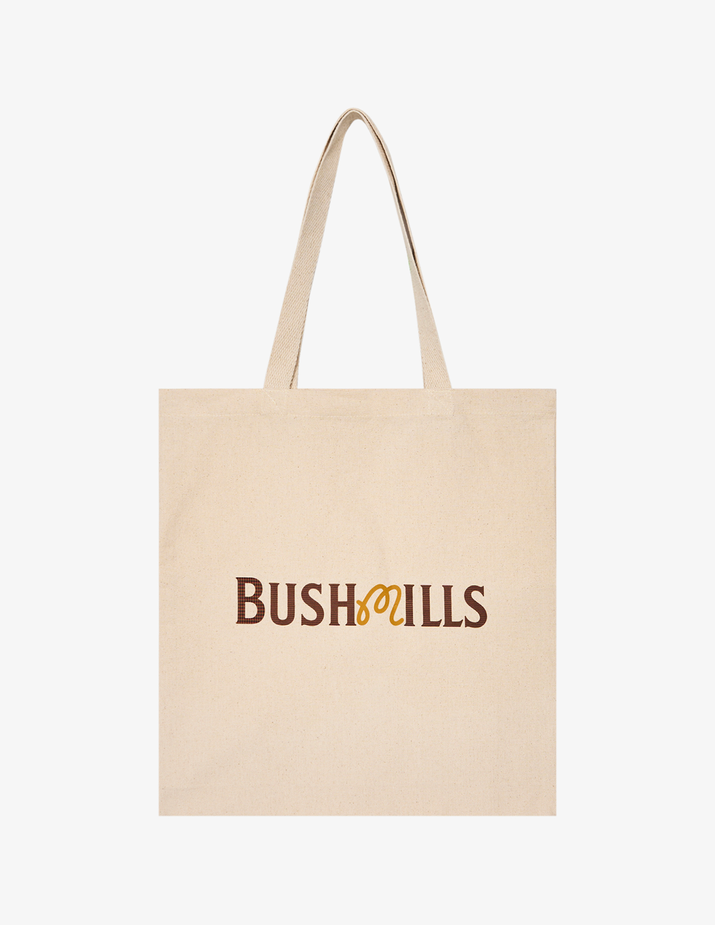 Bushmills x Malbon tote bag with cobranded Bushmills logo.