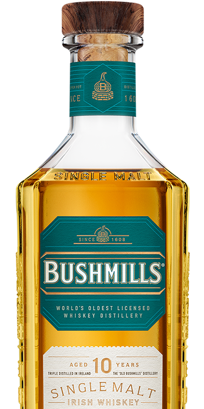 - 10 Irish Year Whiskey Bushmills